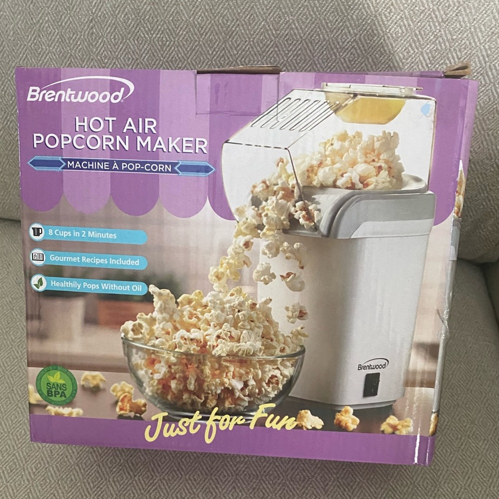MEW Brentwood Hot Air Popcorn Maker